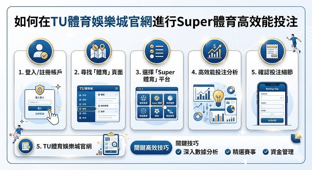 如何在TU體育娛樂城官網進行super 體育高效能投注